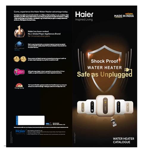 User Manual Haier Es Va English Pages