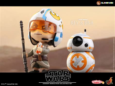 Hot Toys Cosb Star Wars The Force Awakens Cosbaby S Bobble Head Series Rey
