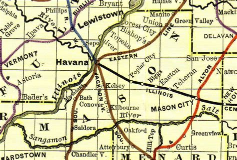 Mason County, Illinois Genealogy: Vital Records & Certificates for Land ...