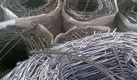 Galvanized Barbed Wire Double And Single Strand Twisted