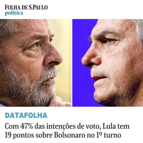 Folha De S Paulo On Twitter Nova Pesquisa Do Datafolha Mostra Cenário