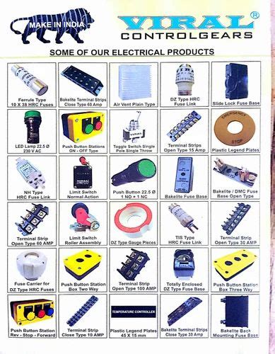 Control Panel Accessories At Best Price In Ahmedabad By Indomech Electrical Equipment Corporatio