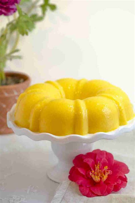 Mango Jelly Cake Recipe: Vegan Bliss with Only 4 Ingredients