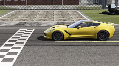 Chevrolet Corvette Stingray C7 Top Gear Test Track Assetto Corsa