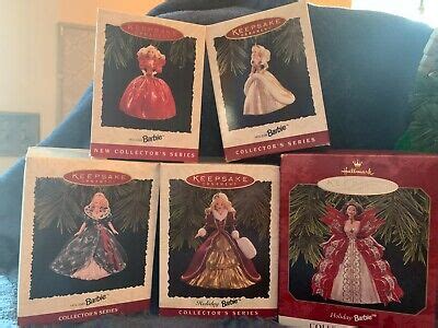 Hallmark Holiday Barbie Collector S Series Ornaments Years Ebay