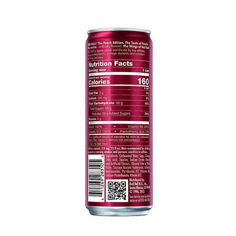 Red Bull Energy Drink Peach Nectarine 12 Fl Oz 24 Nepal Ubuy