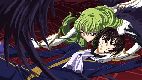 Wallpaper Illustration Anime Code Geass Lamperouge Lelouch C C