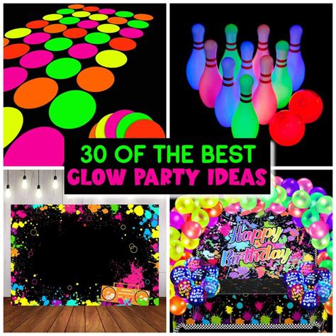 Glow In The Dark Party Ideas Festa Aniversario Aniversario Festa