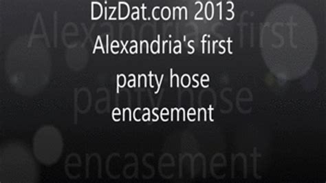 Alexandria First Panty Hose Encasement Dizdat Bondage By Anthony