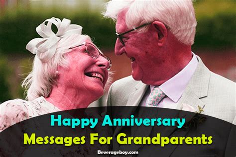 50 Happy Anniversary Messages And Wishes For Grandparents Beverageboy