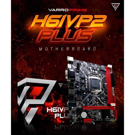 Jual Motherboard Gaming H Vp Plus Varro Support Nvme Shopee Indonesia