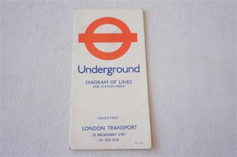 London Transport London Underground Tube Map Diagram Paul E