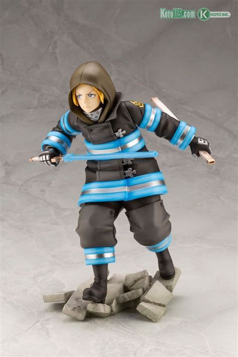 Fire Force Arthur Boyle Brings the Heat and Excalibur to Kotobukiya