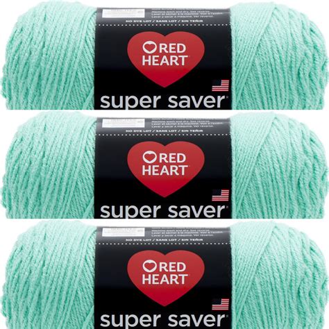 Spinrite Red Heart Super Saver Yarn Aruba Sea Pack Of Piece