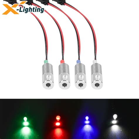 Fuente De Luz Led Dc V W Mini Iluminador De Colores Emisor Led L