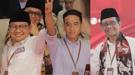 Terbaru Hasil 3 Lembaga Survei Elektabilitas Amin Prabowo Gibran