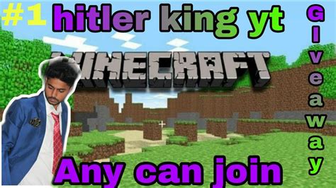 Minecraft Live Hindi Anyone Can Join PE Java Survival