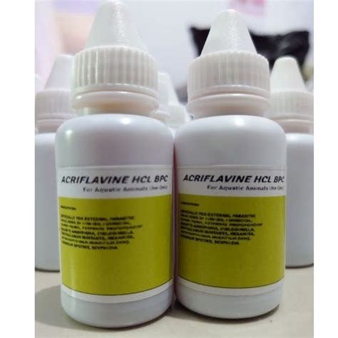 Jual Acriflavine HCL 30ml Obat Ikan Dan Udang Obat Kuning Indonesia