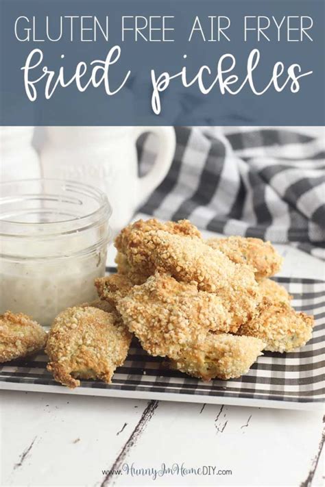 Air Fryer Gluten Free Fried Pickles With Batter And Breadcrumbs