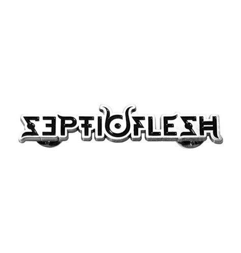 Septicflesh Logo Metal Pin Metal Pins Logo Metal