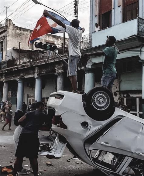 Veja Imagens Dos Protestos Em Cuba