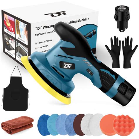 Mua TDT Cordless Car Buffer Polisher With Rechargeable 12V Lithium