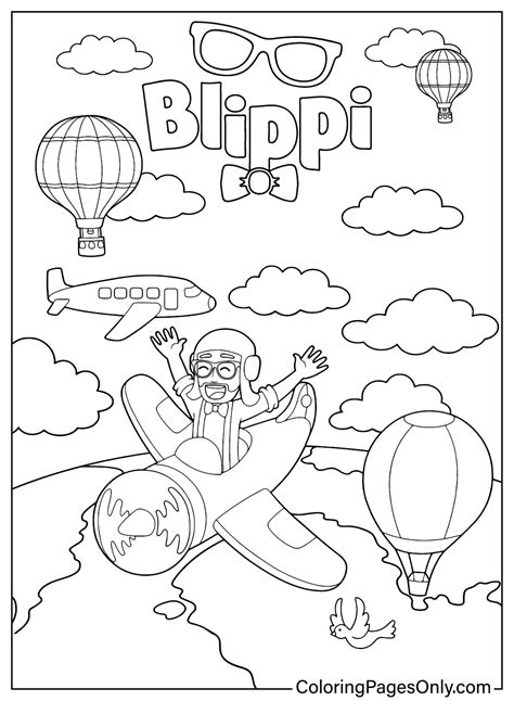 Printable Blippi Coloring Page Free Printable Coloring Pages Artofit