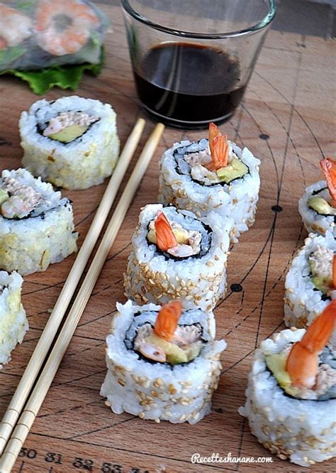 Recette Makis California Rolls Recettes By Hanane