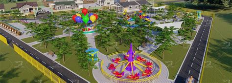 Suburban Leisure Park Project In Nigeria Beston Amusement Equipment