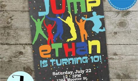 Pump It Up Birthday Invitations Jump Invitation Bounce House Invitation ...