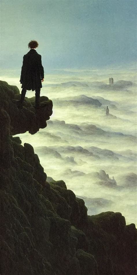 Wanderer Above The Sea Of Fog By Caspar David Stable Diffusion