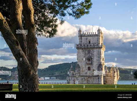 Torre De Belem Lisbon Portugal Displaying Manueline Architecture With