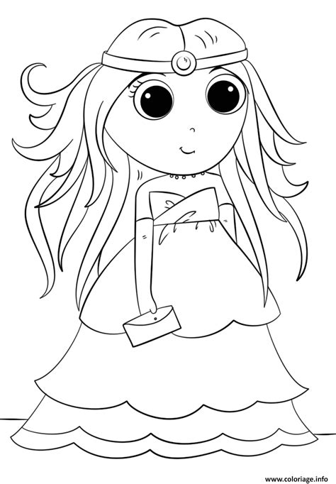 Coloriage Princesse Disney Kawaii Soalan Duabelas