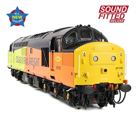 Bachmann Europe Plc Class 37 0 Centre Headcode 37175 Colas Rail