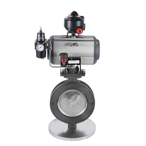 Alpha C63 Aluminium Alloy Rotary Pneumatic Actuator For Valve Control