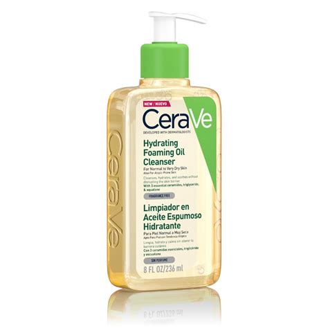 Cerave Hydrating Foaming Oil Cleanser 236Ml Ronaghans