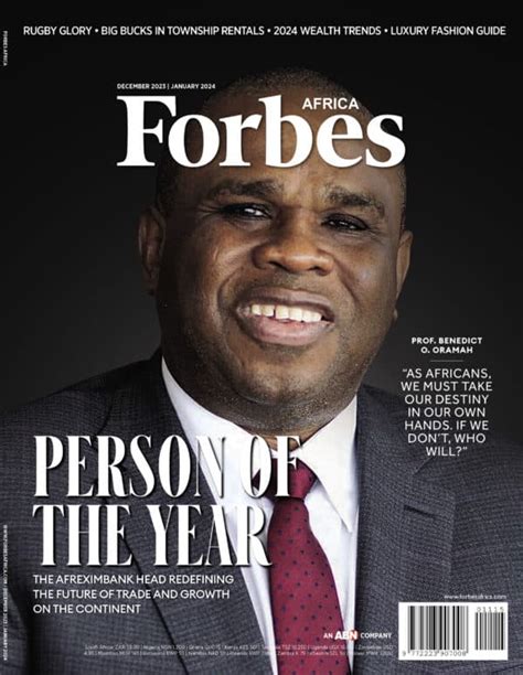 Single Digital Issue: Dec 2023/Jan 2024 – Forbes Africa