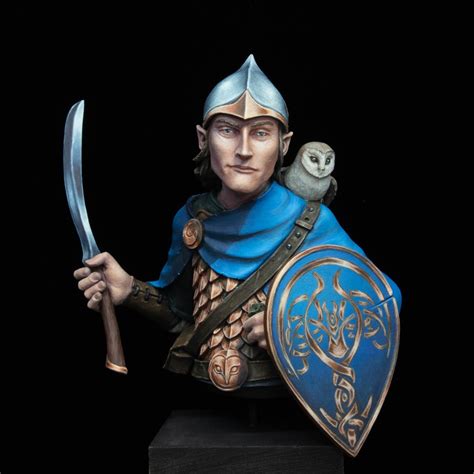 Spira Mirabilis Mercenary Elf By Steffan Jenkins · Puttyandpaint