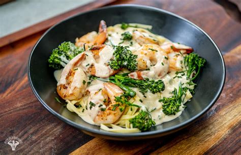 Reimagined Olive Garden Shrimp Alfredo Fit Men Cook