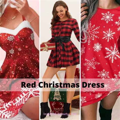 Stunning Red Christmas Dress Ideas Inspired Beauty