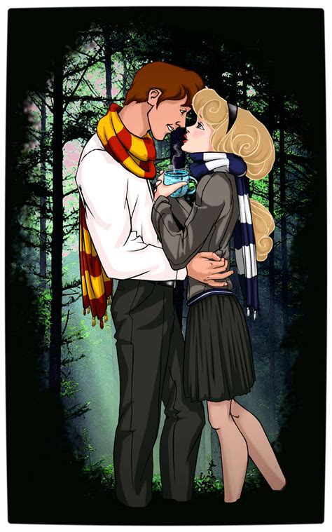 Disney At Hogwarts Imagines Disney Royalty As Harry Potter S Peers Vamers