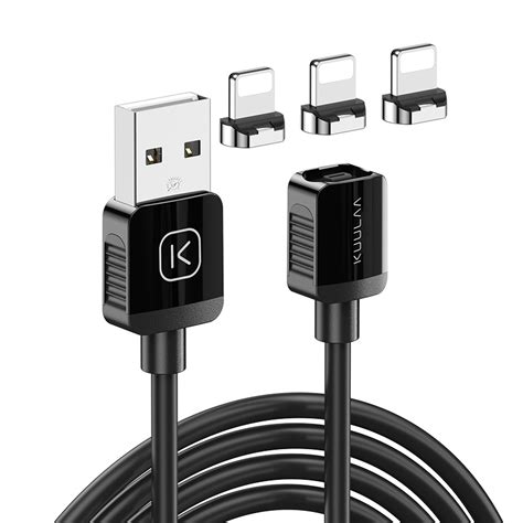 Kuulaa Magnetic Cable Fast Charging Magnet Charger Micro Usb Type C