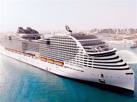 MSC World Europa arrived into Doha, Qatar ahead of the FIFA World Cup 2022