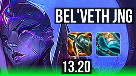 BEL VETH Vs GRAVES JNG 10 0 4 Legendary 700 Games KR Master