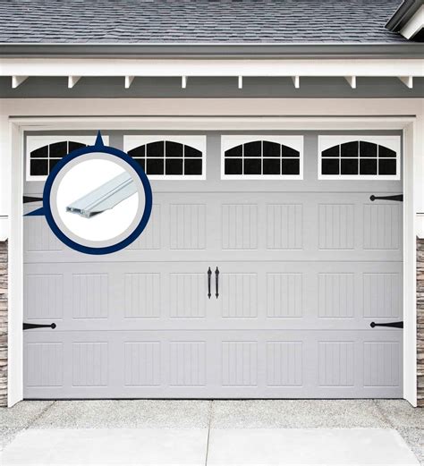 Garage Door Seal Bottom With Vinyl Insert And Backer Rod Climaloc