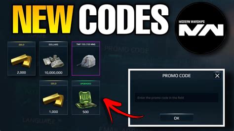 New Modern Warships Promo Code Redeem Codes Modern Warships