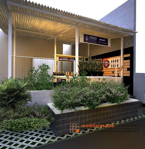 Tampak Depan Desain Mini Cafe Outdoor Restaurant Design Outdoor Cafe