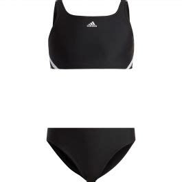 Adidas Stripes Bikini Junior Black White