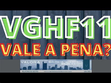 VGHF11 VALE A PENA YouTube