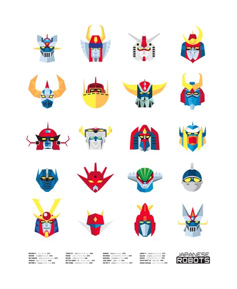 Old School Japanese ROBOTS :: Behance